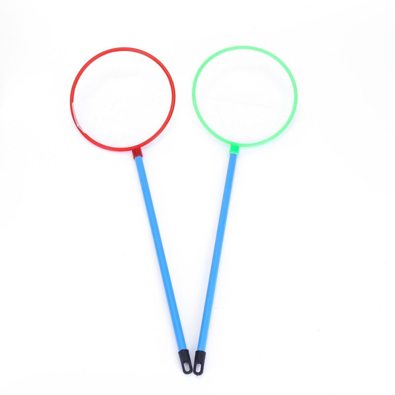 kinderen vissersnet set dubbel net groene en rode